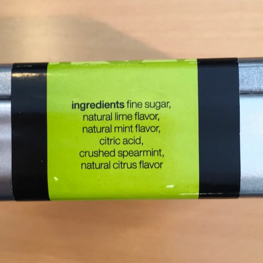 Mojito Rimming Sugar by Crate&Barrel, new in sealed tin